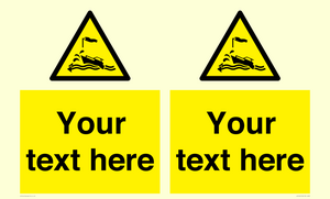 Custom Warning wind over tide conditions